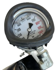 Hochdruckhydraulik defektes Manometer