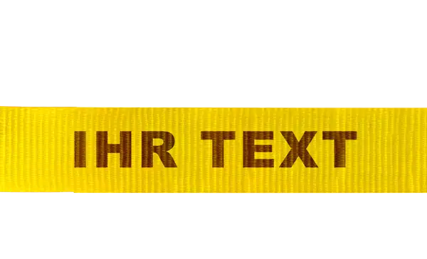 individuell bedruckte Zurrgurte