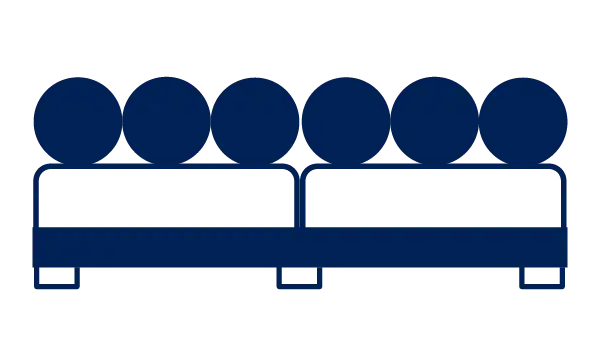 Auffangwannen für 4-6 Fässer