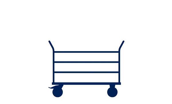 Tischwagen 3 -4 Etagen