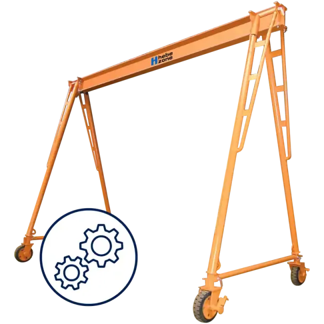 Bockkran individuell konfigurierbar
