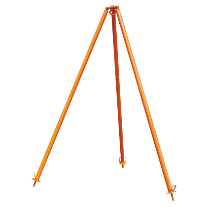 Stahlrohr-Dreibein einteilig - Typ DSS