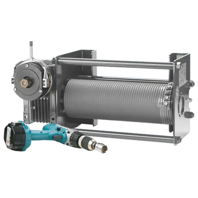 Elektroseilwinde Typ EWC für Fremdantrieb