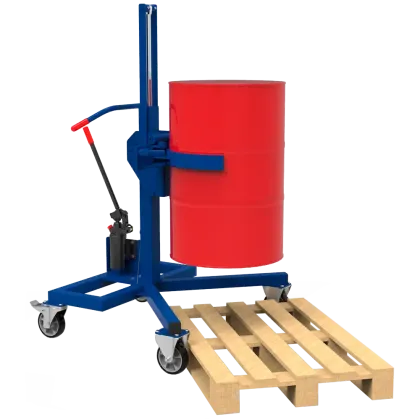 Fasstransporter FG05030, Tragfähigkeit 300 kg, Spannautomatik für Fass- mantel