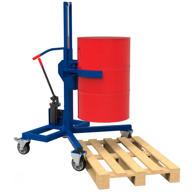 Fasstransporter FG05030, Tragfähigkeit 300 kg, Spannautomatik für Fass- mantel