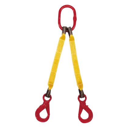 2-Strang Gurtgehänge GDL mit Sicherheitslasthaken