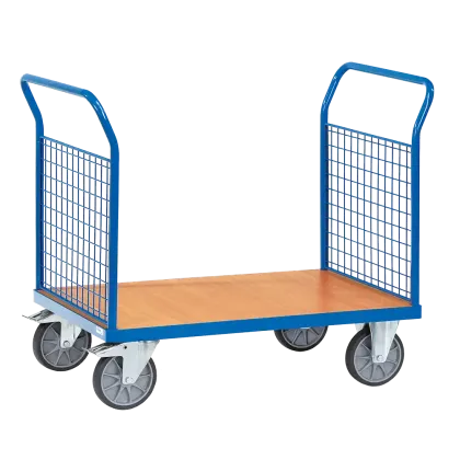 Drahtgitter-Doppel-Stirnwandwagen GH1709