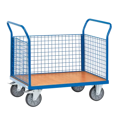 Drahtgitter-Dreiwandwagen GH1710