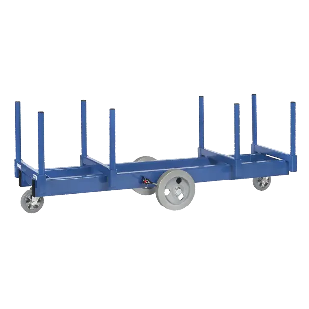 Tragfähigkeit 2500 kg, Ladehöhe 420mm, Elastic- Vollgummibereifung