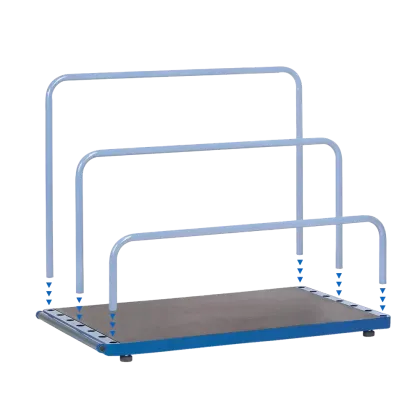 Plattenständer für Einsteckbügel GH1833