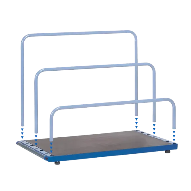 Plattenständer für Einsteckbügel GH1833