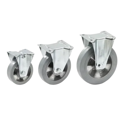 Lenk- und Bockrollen mit Elastic-Bereifung GH4010/4011/4012