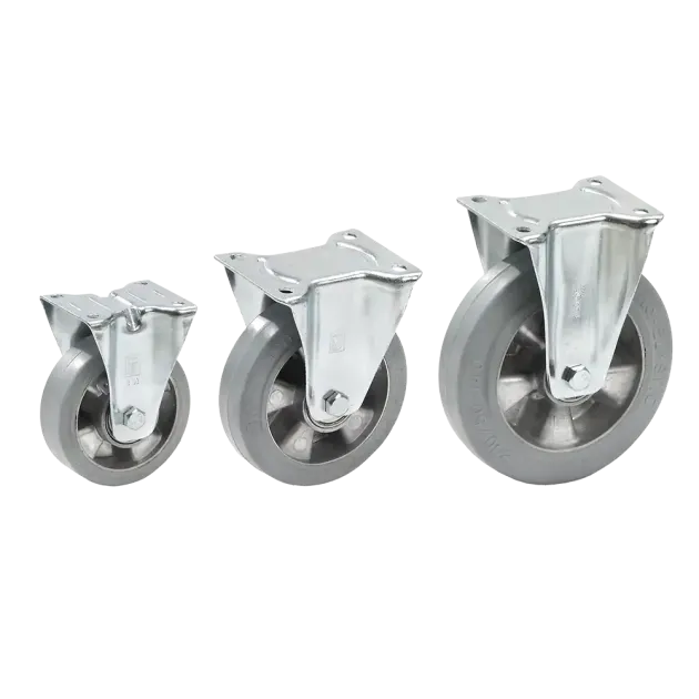 Lenk- und Bockrollen mit Elastic-Bereifung GH4010/4011/4012