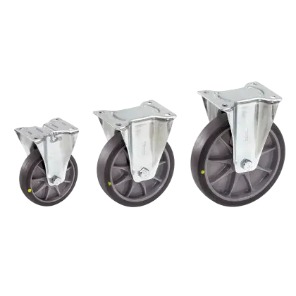 Lenk- und Bockrollen mit ESD-Rädern GH4019/4020/4021