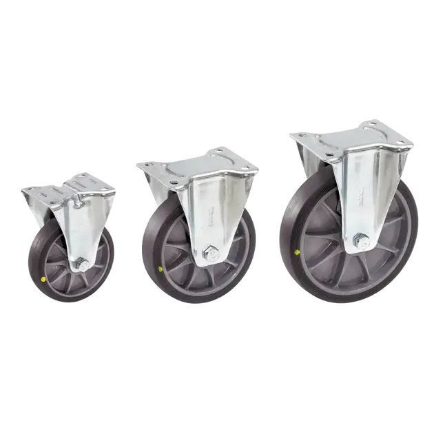 Lenk- und Bockrollen mit ESD-Rädern GH4019/4020/4021