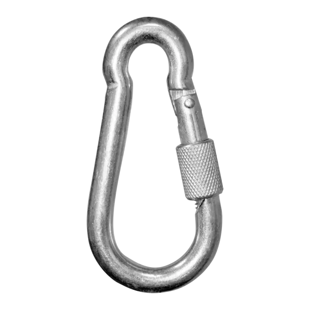 Karabinerhaken mit Schraubverschluss