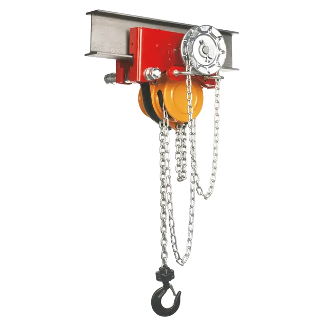 Handkettenzug HZF mit Haspelfahrwerk