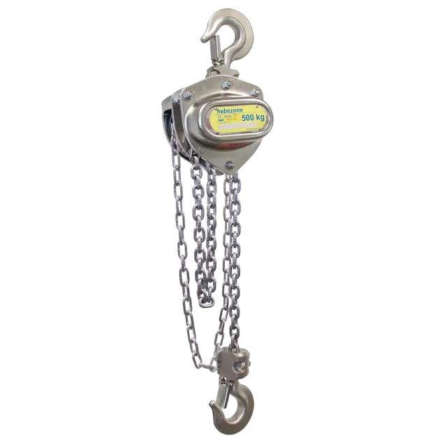 Edelstahl-Handkettenzug HZI