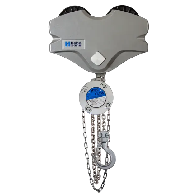 Alu-Kombination Handkettenzug-Laufkatze HZX1