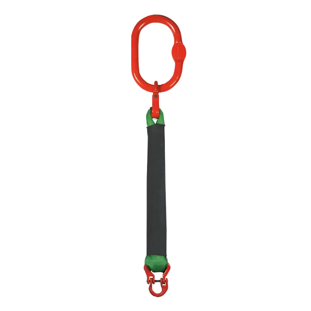 1-Strang Rundschlingengehänge mit Textilkupplung