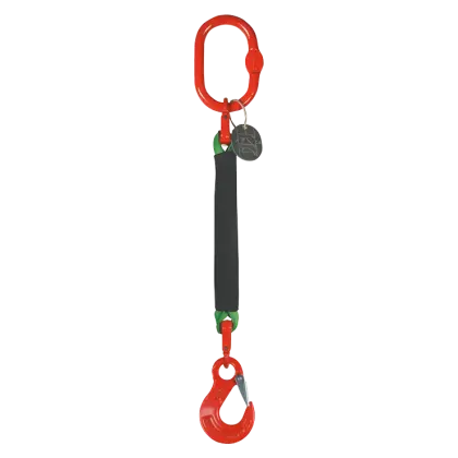 1-Strang Rundschlingengehänge mit Lasthaken