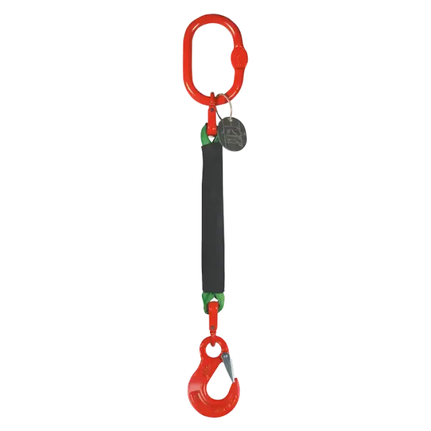 1-Strang Rundschlingengehänge mit Lasthaken
