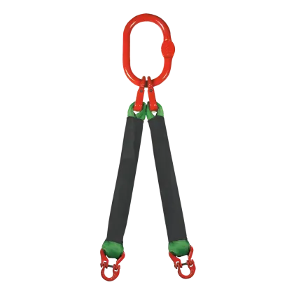 2-Strang Rundschlingengehänge mit Textilkupplung
