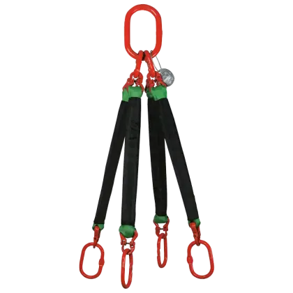 4-Strang Rundschlingengehänge mit Ovalöse