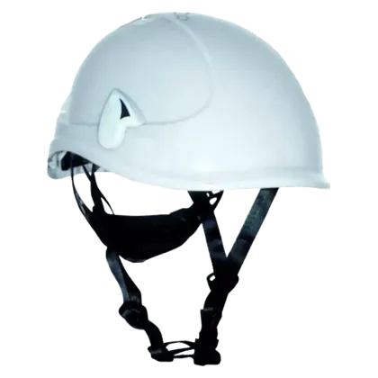 Schutzhelm nach EN 397, mit 4-Punkt-Kinnriemen, Farbe weiß