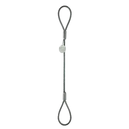 1-Strang Drahtseilgehänge Schlaufe beidseits