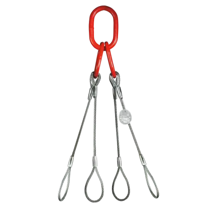 4-Strang Drahtseilgehänge Aufhängeglied/Schlaufen