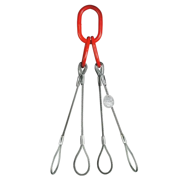 4-Strang Drahtseilgehänge Aufhängeglied/Schlaufen
