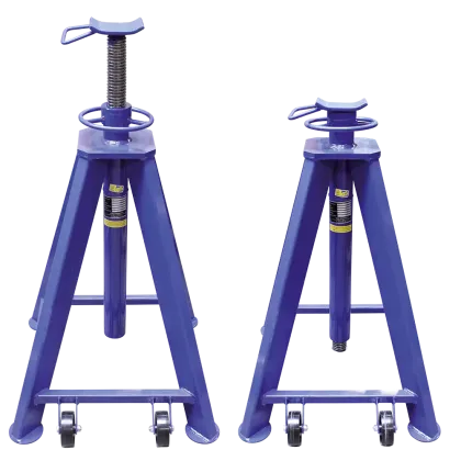 Unterstellbock Typ SBD mit Spindelgewinde und Handrad, fahrbar