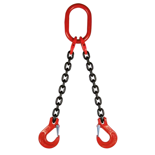 2-Strang Anschlagkette Blackprize GK8 mit Lasthaken