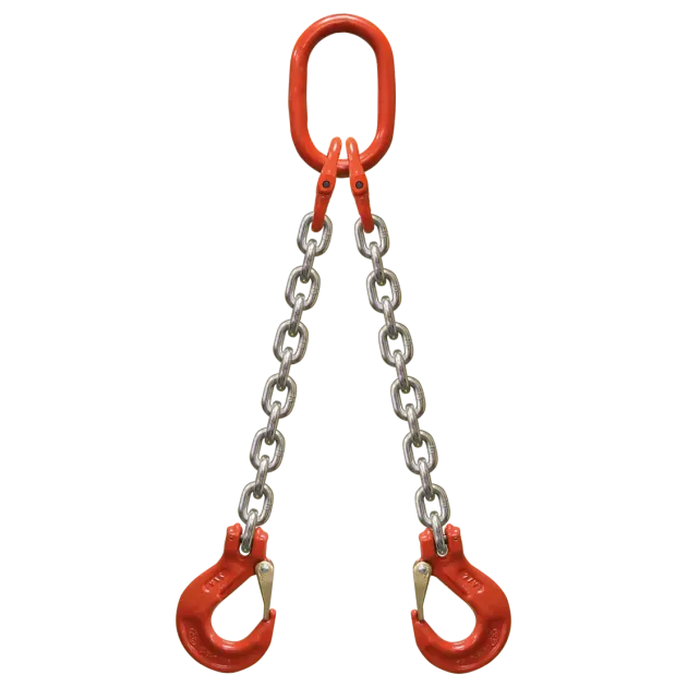 2-Strang Anschlagkette GK8 mit Lasthaken