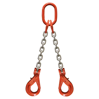 2-Strang Anschlagkette GK8 mit Sicherheitslasthaken