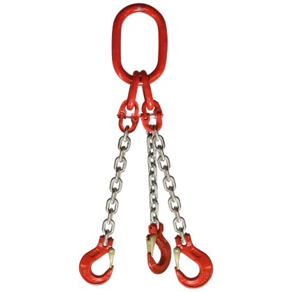 3-Strang Anschlagkette GK8 mit Lasthaken