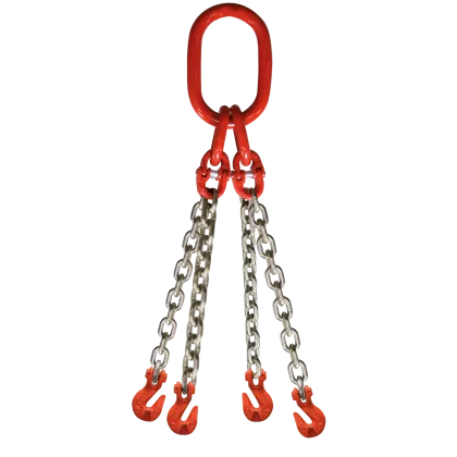 4-Strang Anschlagkette GK8 mit Verkürzungsklauen