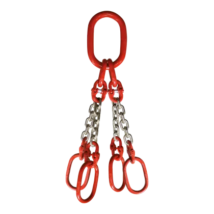 4-Strang Anschlagkette GK8 mit Ovalösen