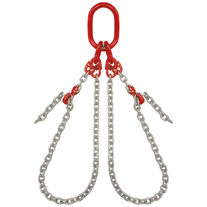 2-Strang Kranzkette GK8 mit Verkürzungshaken