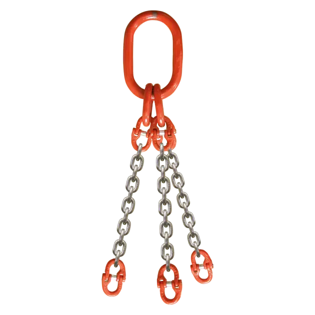 3-Strang Anschlagkette GK8 mit Verbindungsglied