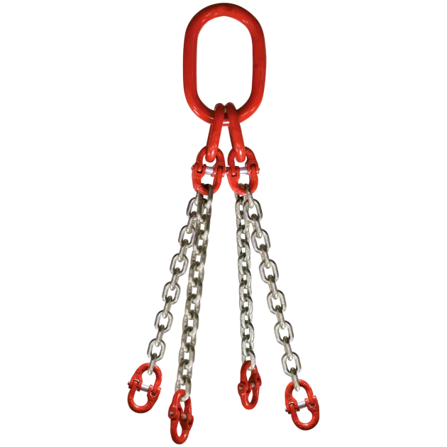 4-Strang Anschlagkette GK8 mit Verbindungsglied