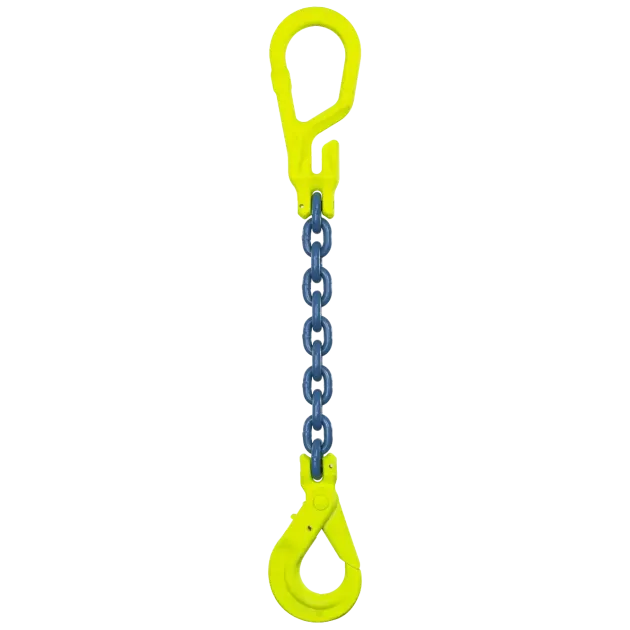 1-Strang Anschlagkette GK10 - HE100 mit Sicherheitslasthaken