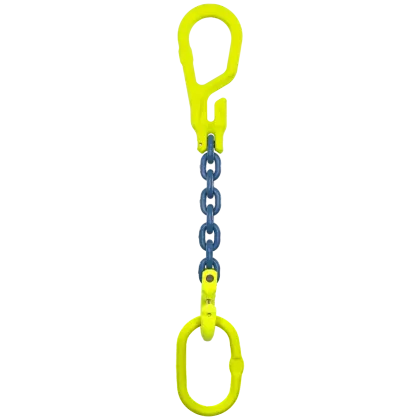 1-Strang Anschlagkette GK10 - HE100 mit Ovalöse