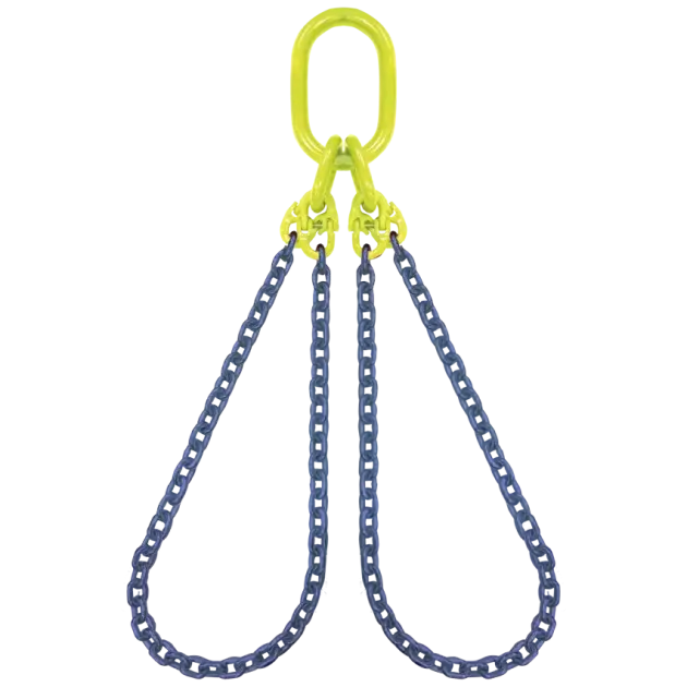 2-Strang Kranzkette GK10 - HE100 mit Verbindungsglied