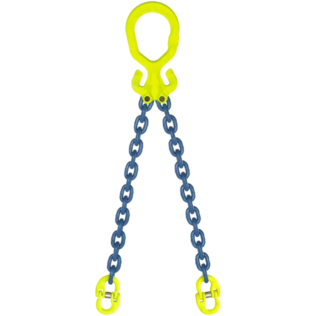 2-Strang Anschlagkette GK10 - HE100 mit Verbindungsglied
