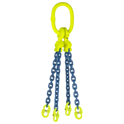 4-Strang Anschlagkette GK10 - HE100 mit Verbindungsglied