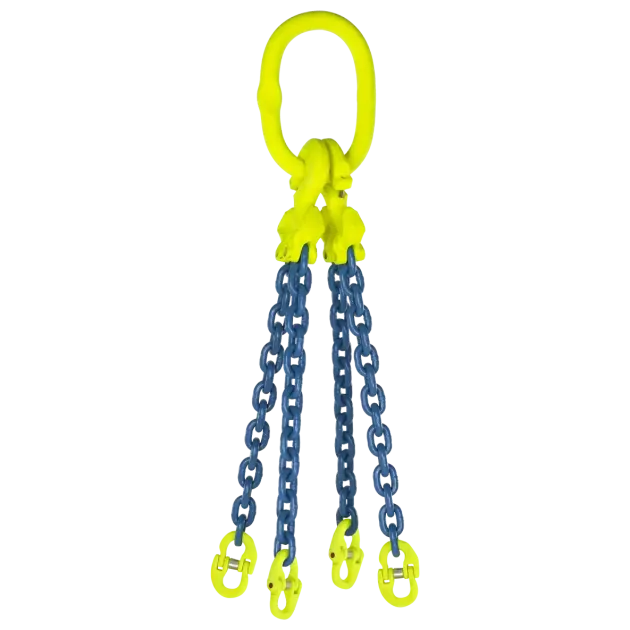 4-Strang Anschlagkette GK10 - HE100 mit Verbindungsglied