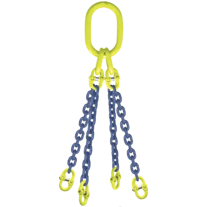 4-Strang Anschlagkette GK10 - HE100 mit Verbindungsglied