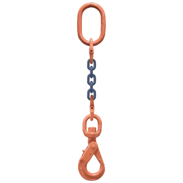 1-Strang Anschlagkette GK10 mit Wirbelhaken